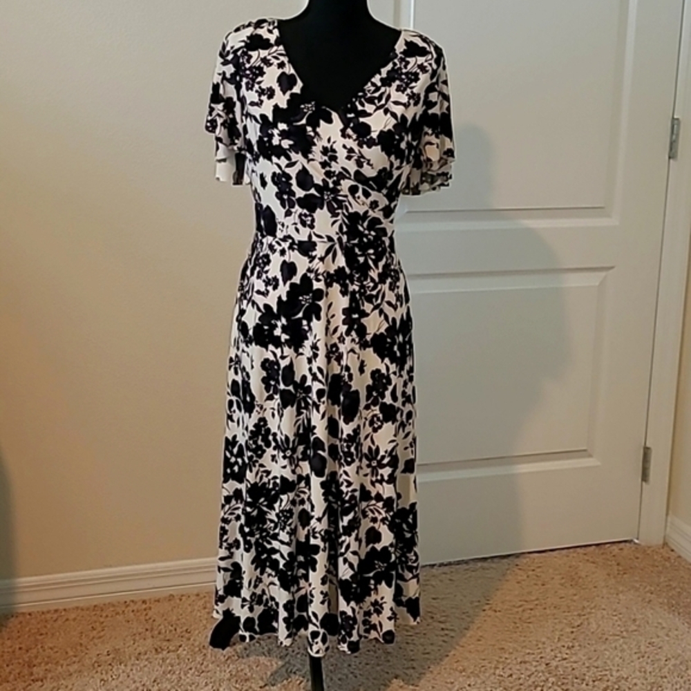 NWOT Vintage Ralph Lauren floral dress